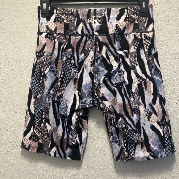 Calvin Klein Snake Print Bike Shorts - Picture 5 of 5